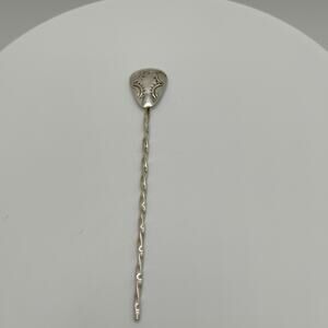 Running Bear Southwestern Hat/Hair Pick in Sterling Silver
